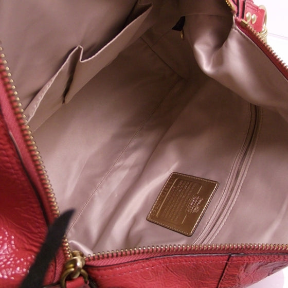 FASHIONPHILE COACHPatentMadisonSabrinaCoral12948 8 of 10