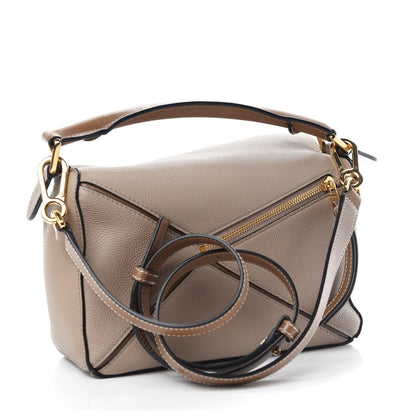 Loewe Calfskin Small Puzzle Bag Sand Mink 3 of 9