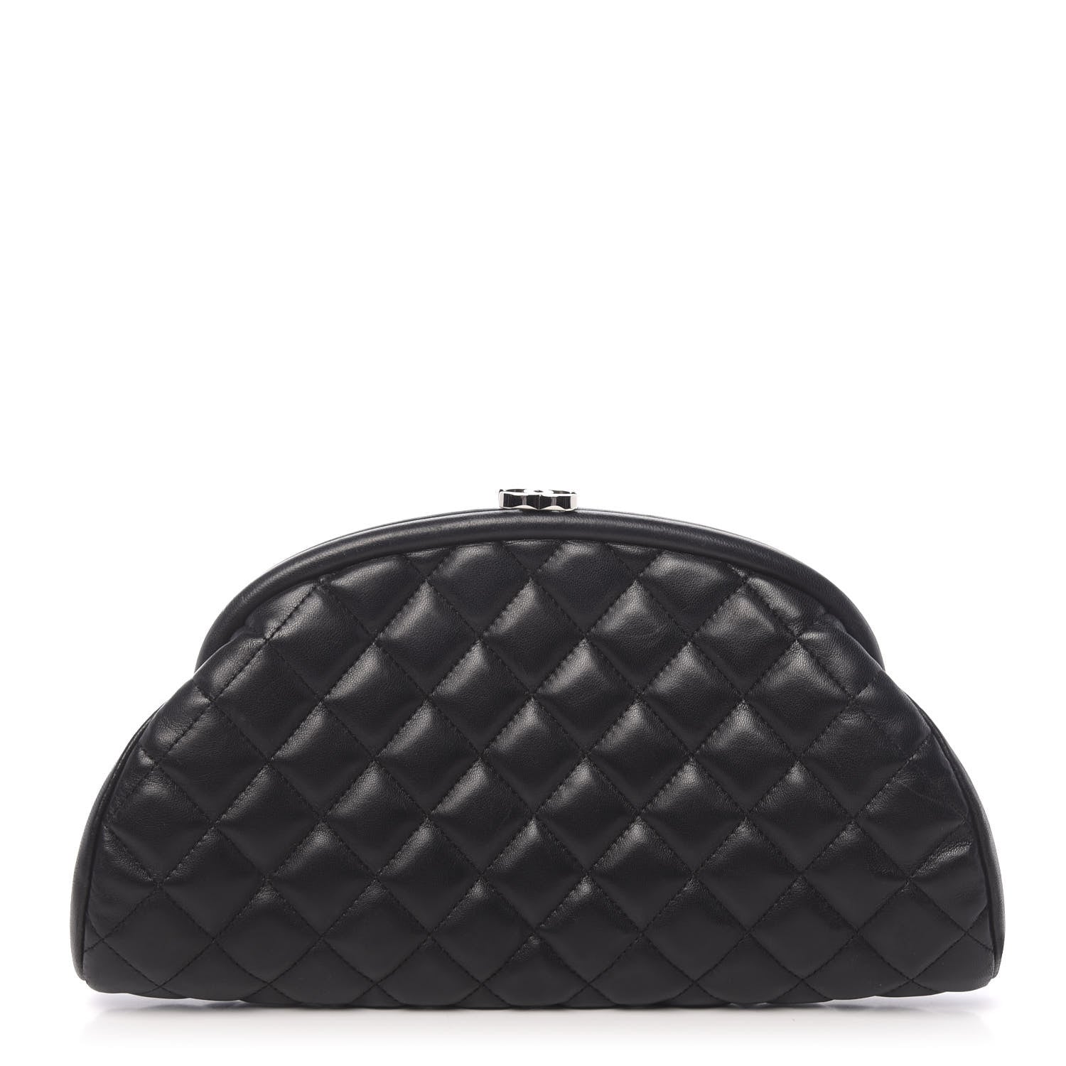 Chanel Lambskin Quilted Timeless Clutch Black 1 of 13