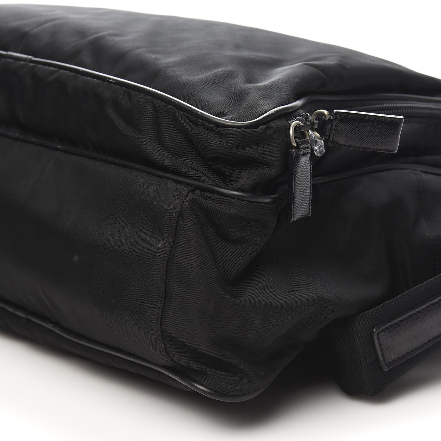 Tessuto Nylon Viaggio Travel Bag Black