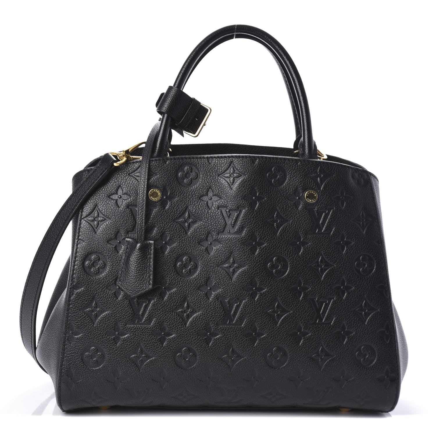 Louis Vuitton Empreinte Montaigne MM Black 1 of 9