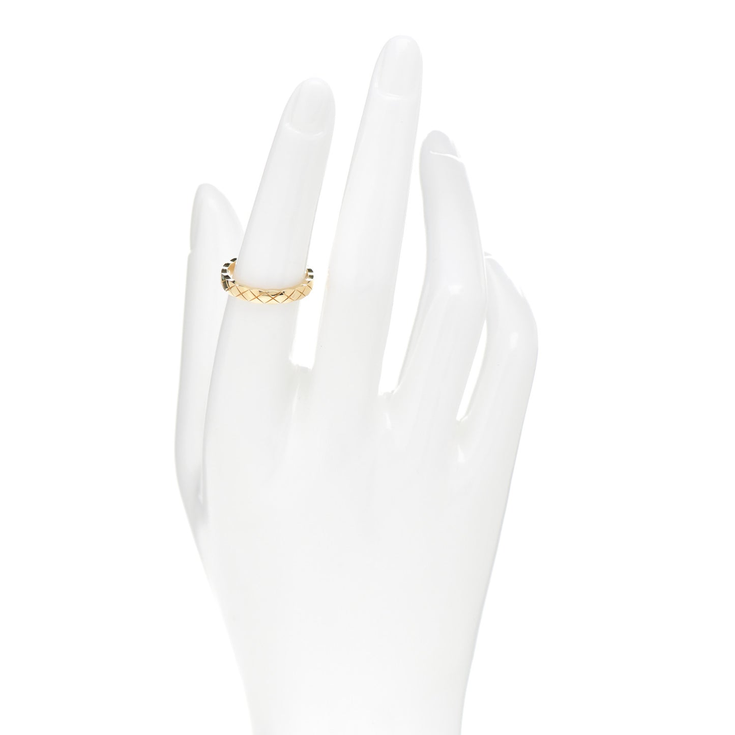 18K Yellow Gold Mini Coco Crush Ring 53 6.25