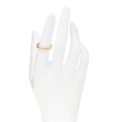 Chanel 18K Yellow Gold Mini Coco Crush Ring 53 6.25 2 of 5