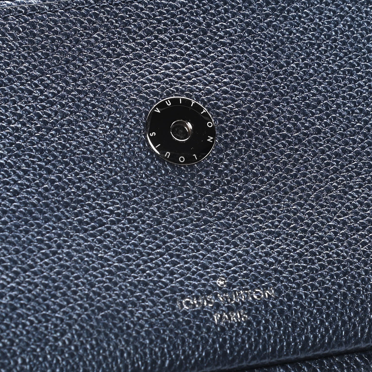 Louis Vuitton Metalli Empreinte Monogram Vavin Chain Wallet Navy Nacre 11 of 11