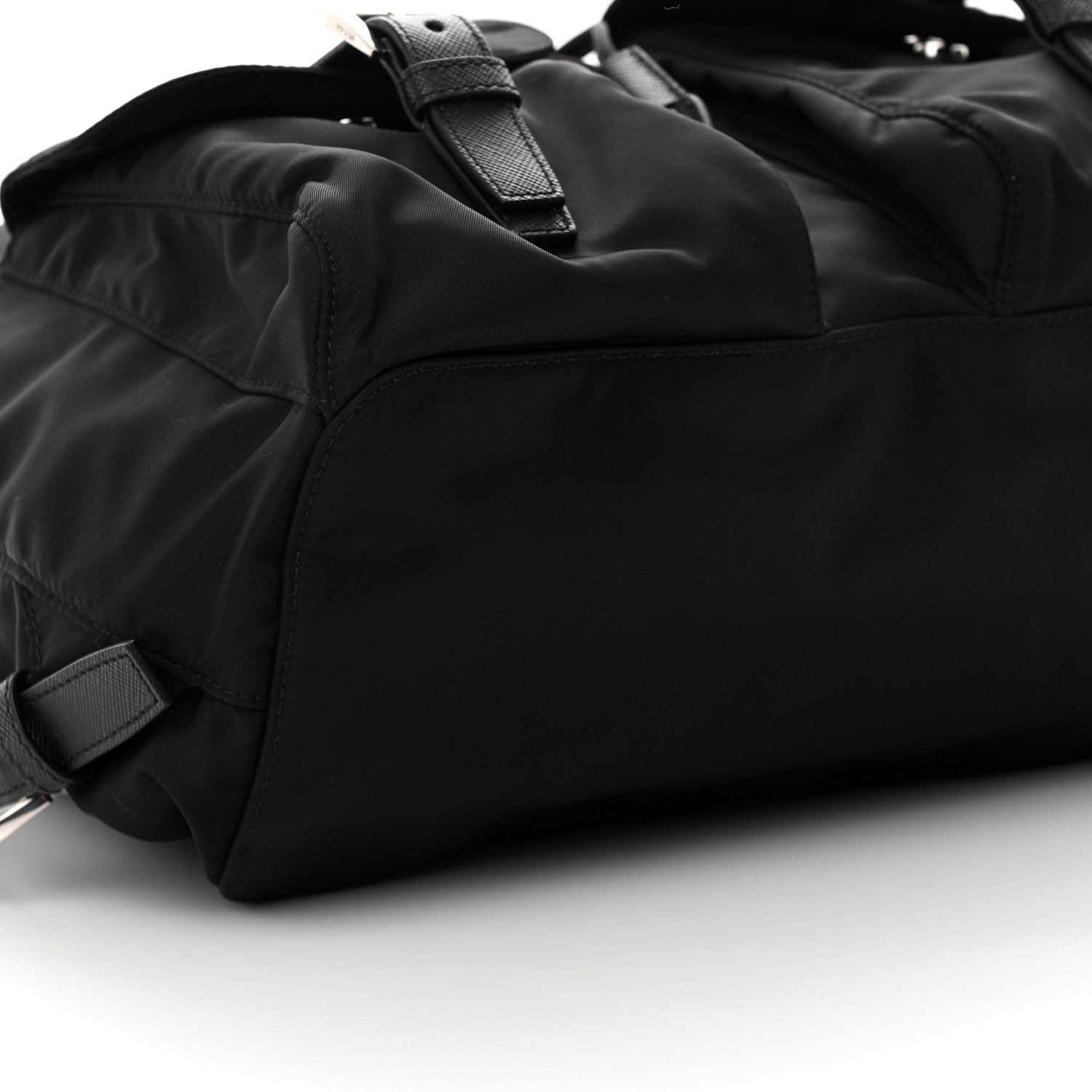 Prada Re-Nylon Tessuto Saffiano Medium Backpack Black 10 of 11