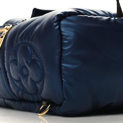 Louis Vuitton Econyl Mini Monogram Pillow Palm Springs Backpack Mini Navy 8 of 10