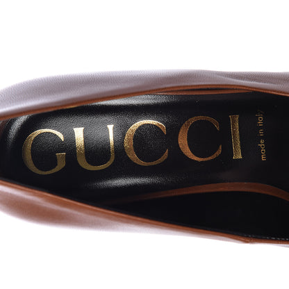 Gucci Malaga Kid Pumps 39 Bright Cuir 6 of 9