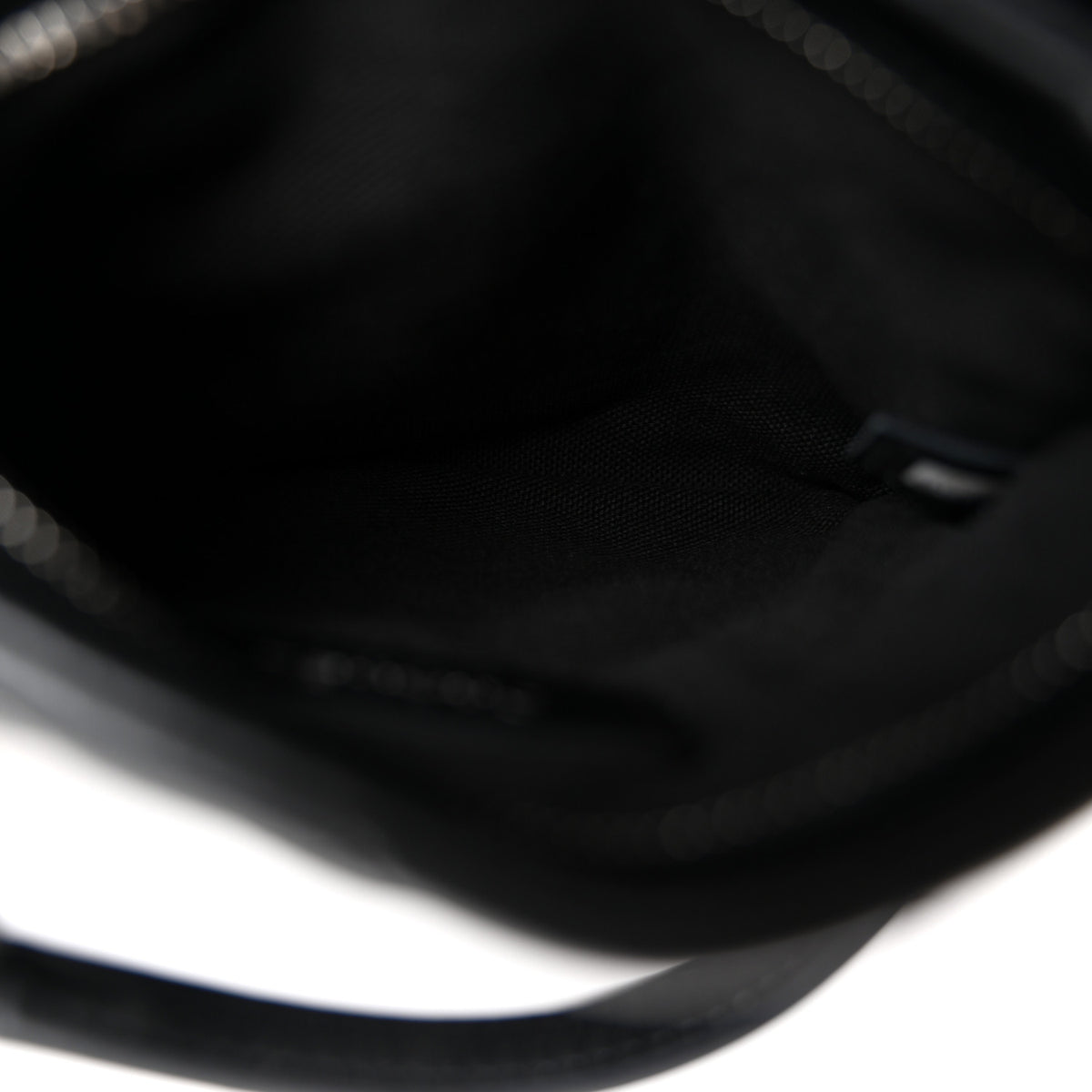 Chanel Lambskin Quilted Uniform Crossbody Bag Black 5 of 10