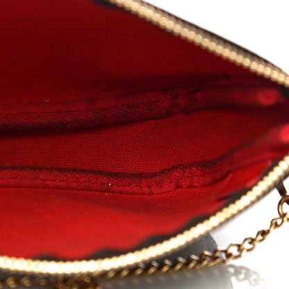 Louis Vuitton Monogram 2020 Christmas Animation Bumper Cars Mini Pochette Accessories Coquelicot 14 of 16