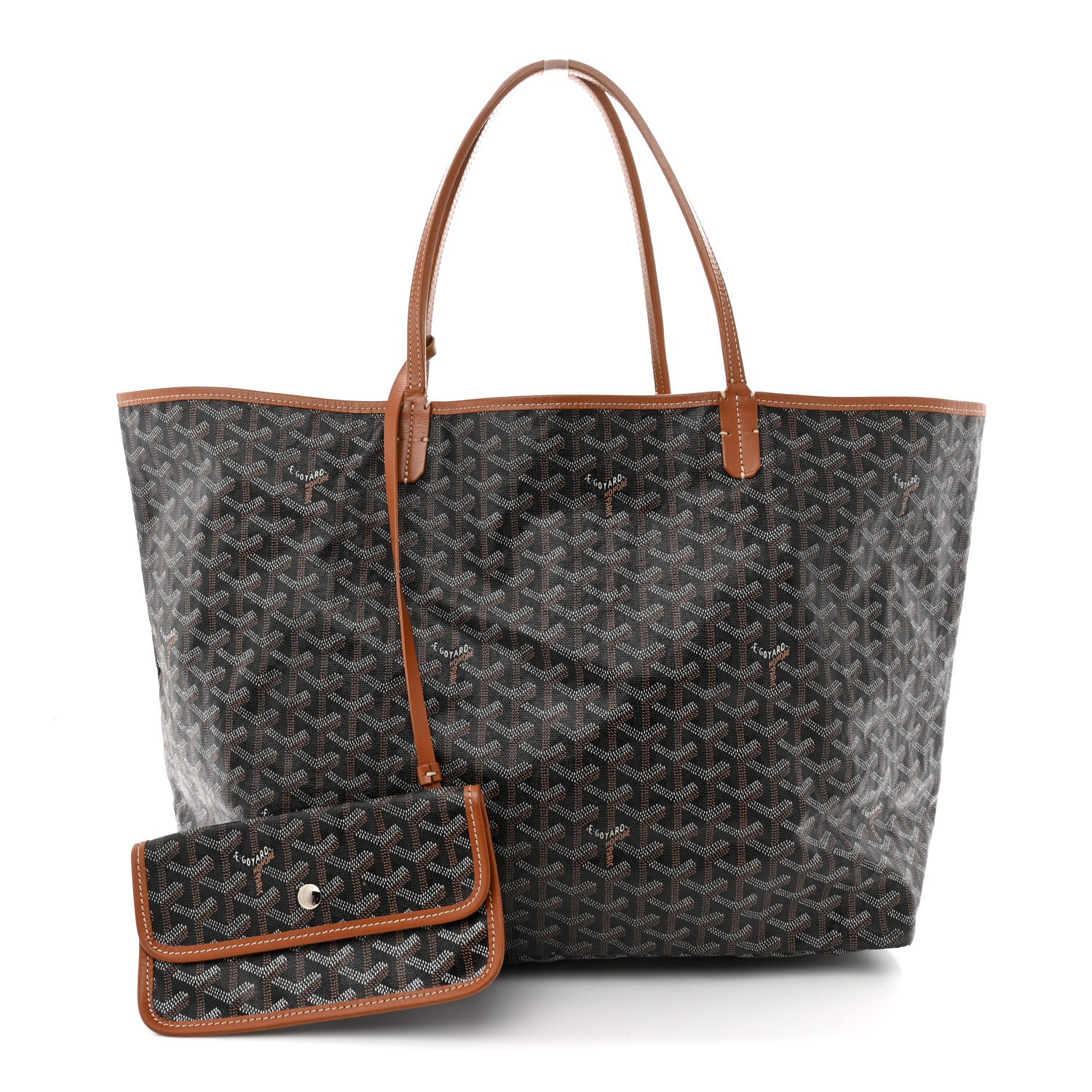 Goyard Goyardine Saint Louis GM Black Gold 3 of 13