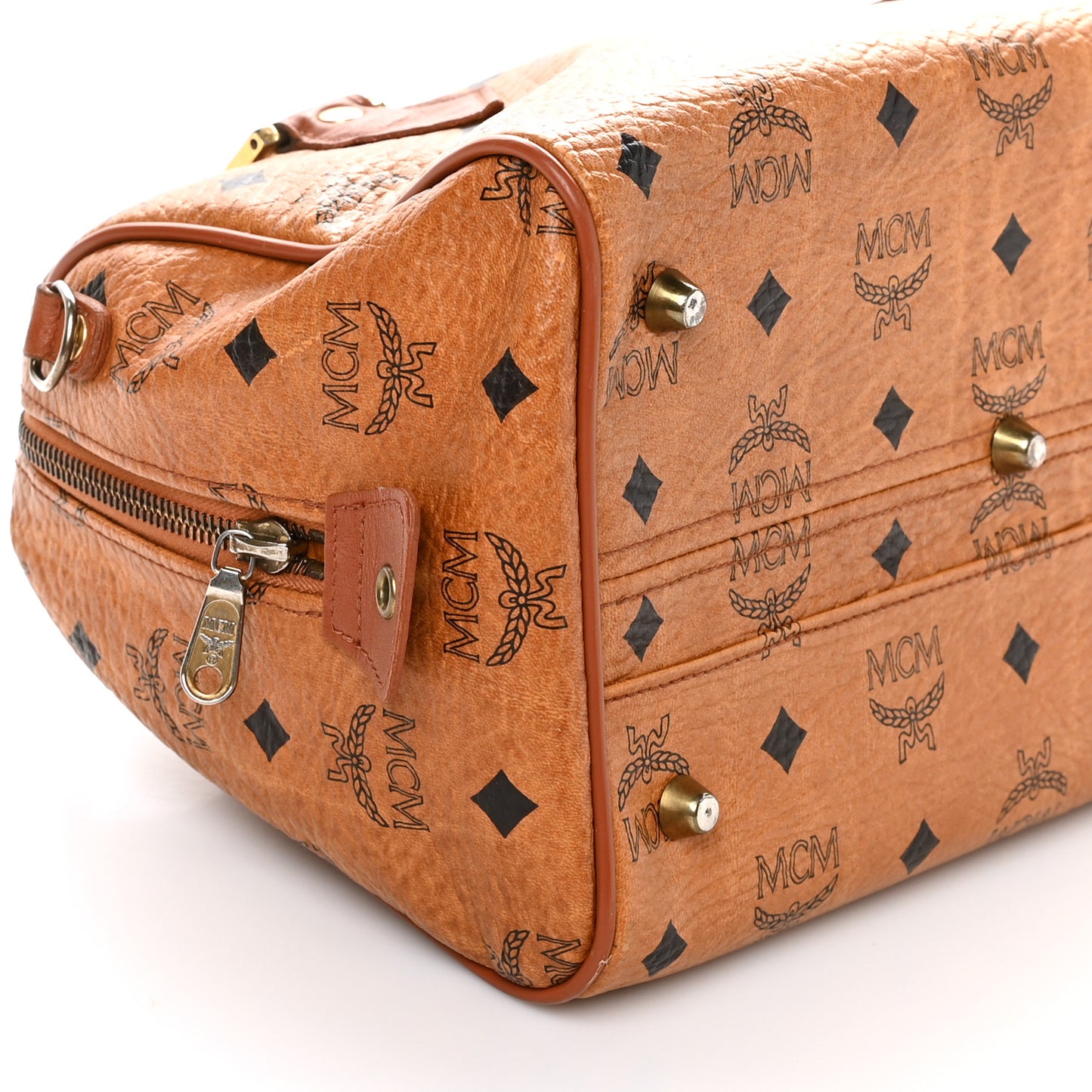 Visetos Essential Boston Bag Cognac