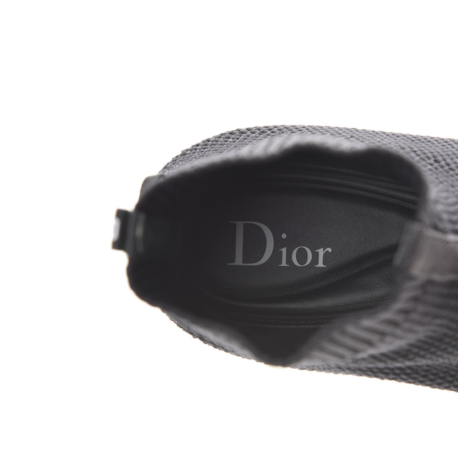 Christian Dior Technical Canvas Fusion High Top Sneakers 36.5 Black 7 of 10