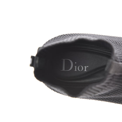 Christian Dior Technical Canvas Fusion High Top Sneakers 36.5 Black 7 of 10