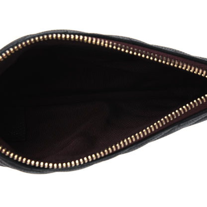 Chanel Caviar Chevron Quilted Small Cosmetic Case Black 4 of 4