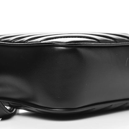 Saint Laurent Calfskin Matelasse Monogram Lou Camera Bag Black 8 of 10