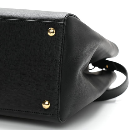 Fendi Vitello Elite Regular 2Jours Tote Black 10 of 10