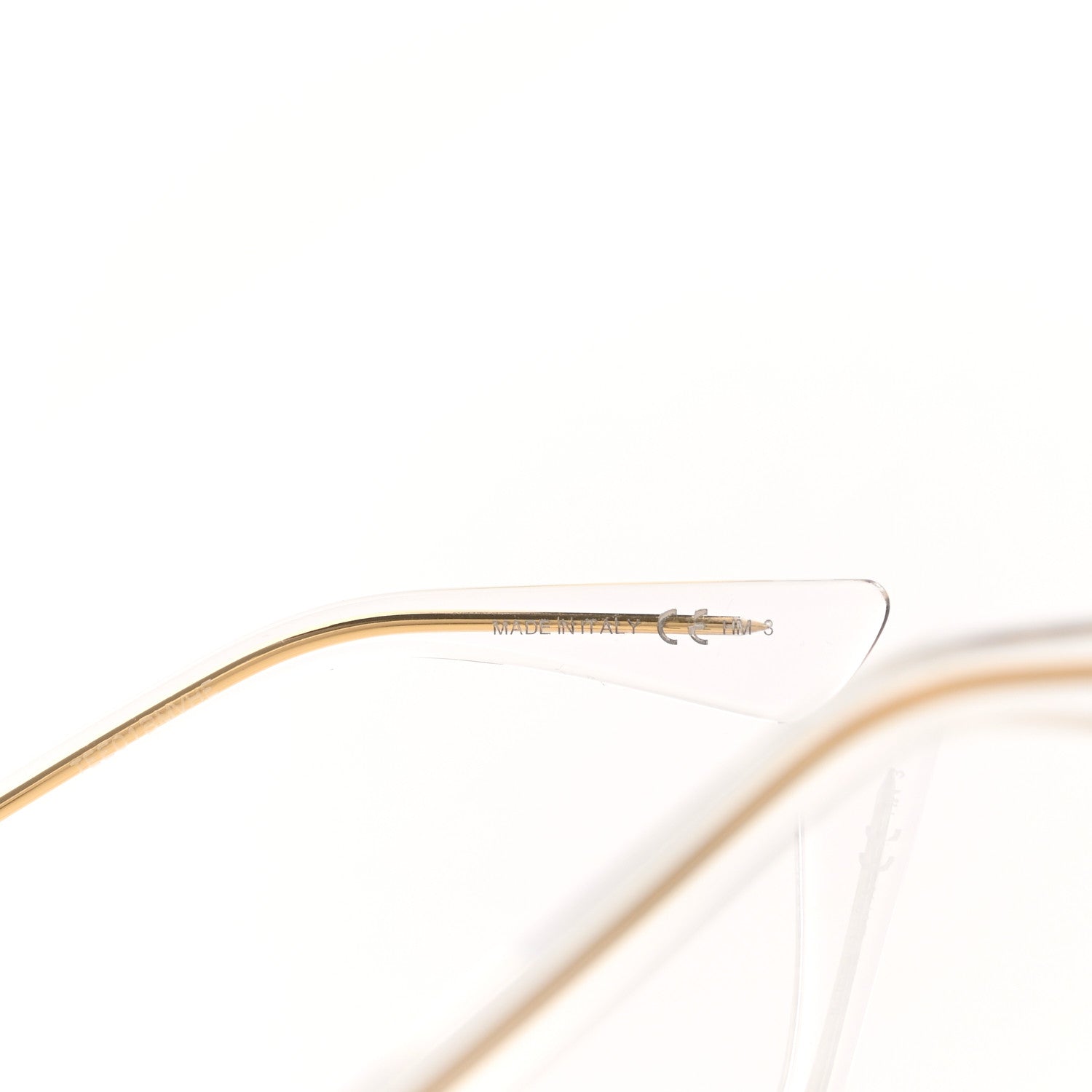 Christian Dior Reflected Prism Mirrored Sunglasses Black Gold 6 of 8