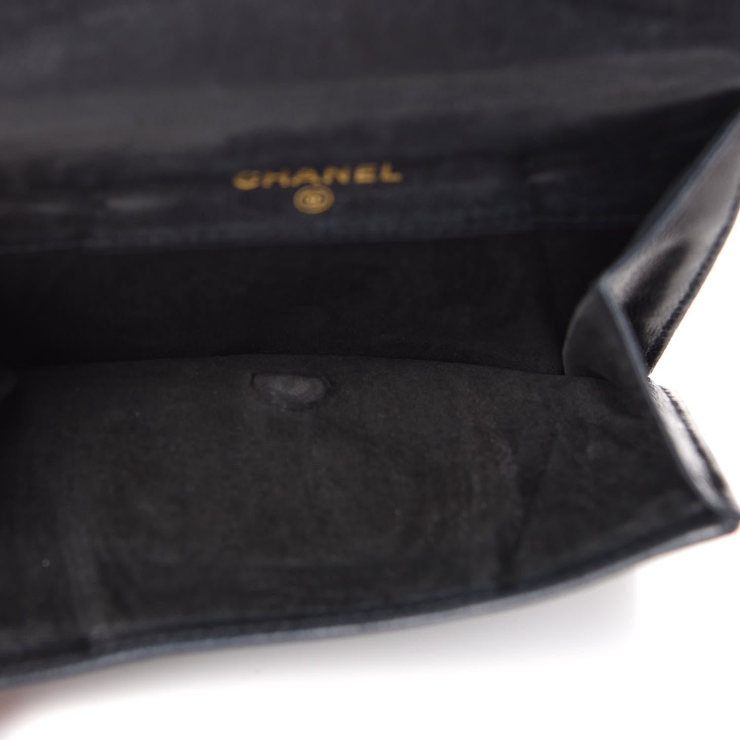 Chanel Lambskin Timeless CC Compact French Wallet Black 5 of 7