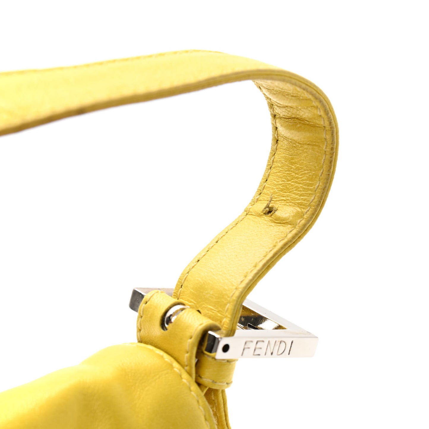 Calfskin Baguette Yellow