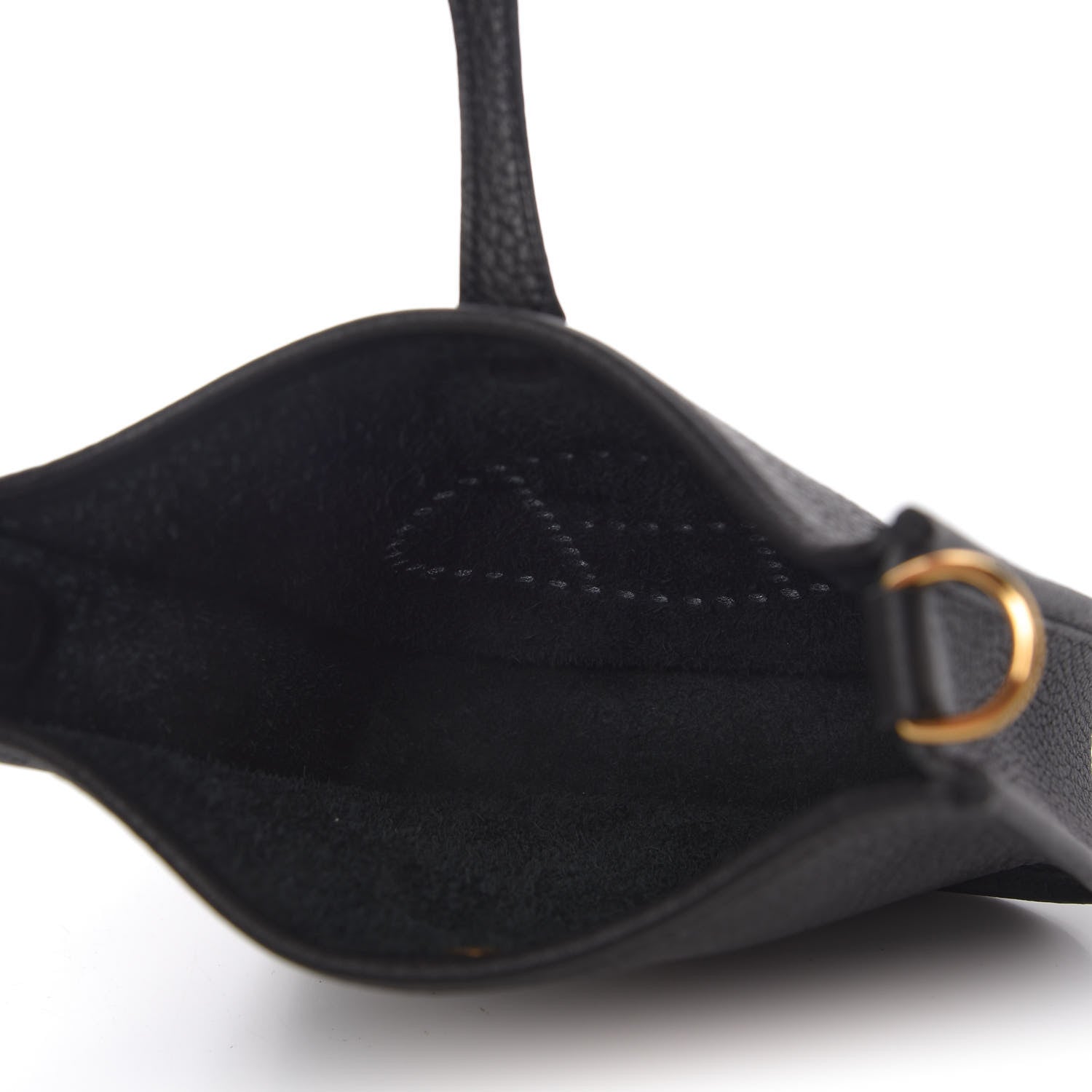 Hermes Taurillon Clemence Evelyne TPM Black 5 of 10