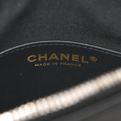 Chanel Calfskin Quilted Small Camera Case Black 6 of 9