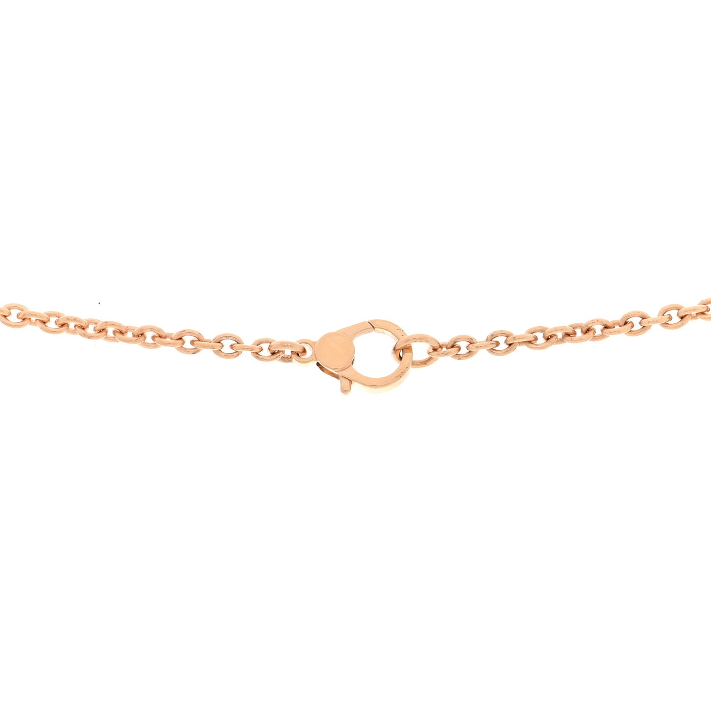 18K Rose Gold Diamond Finesse Lariat Necklace