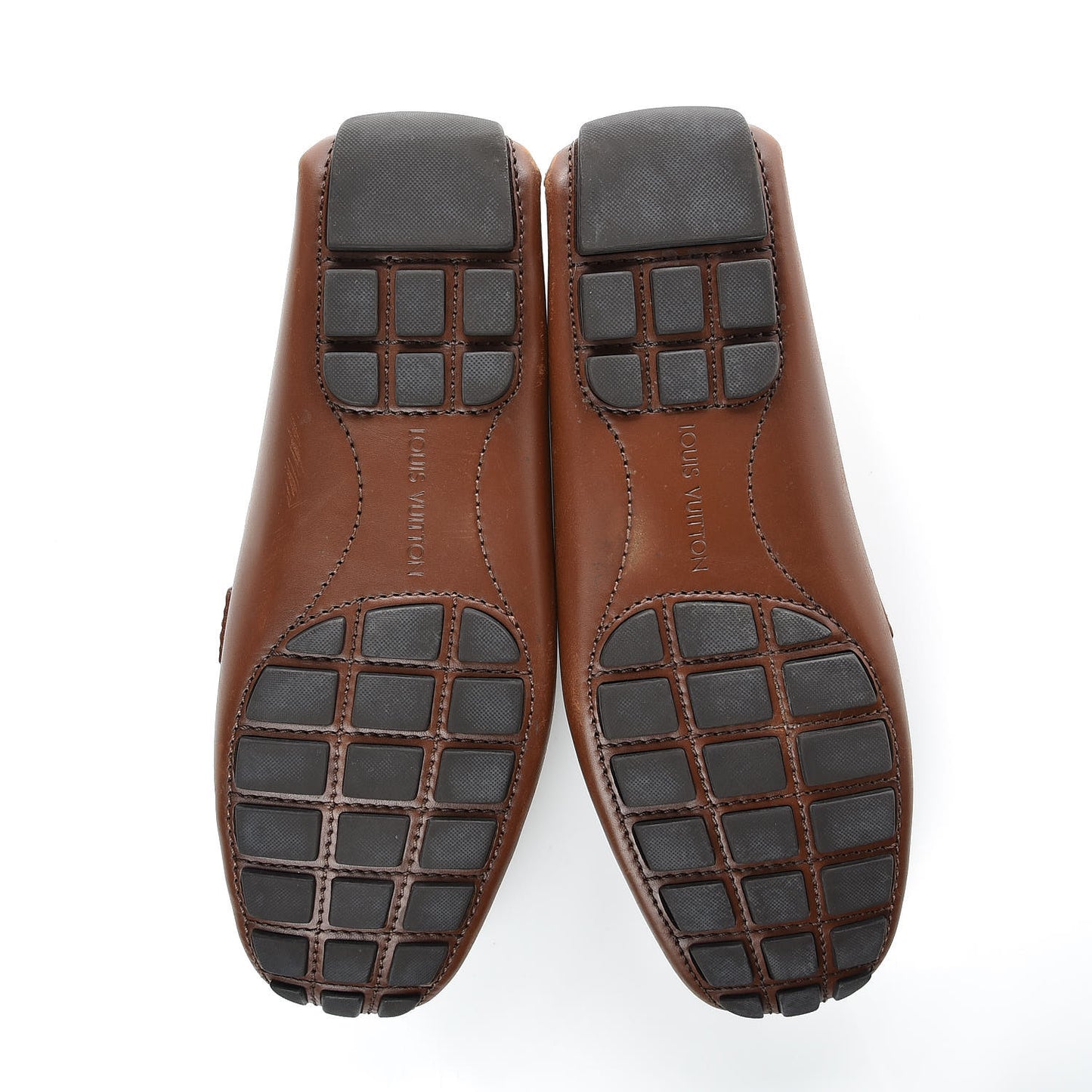 Calfskin Monte Carlo Moccasin Loafers 7.5 Cognac