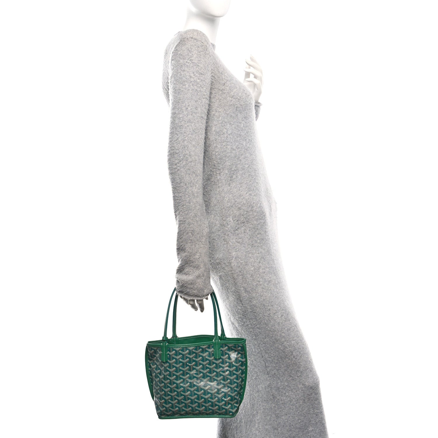 Goyard Goyardine Reversible Mini Anjou Green 2 of 17