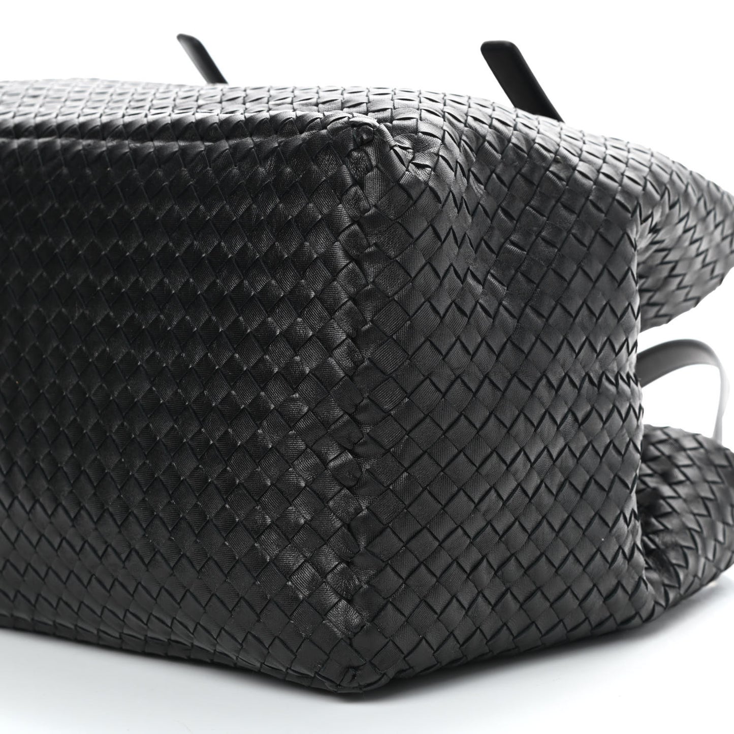 Nappa Intrecciato Large Cesta Tote Black