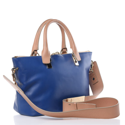 Chloe Smooth Calfskin Small Baylee Tote Sea Water 3 of 14