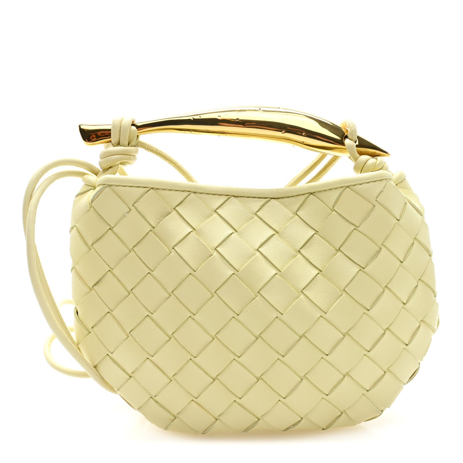 Bottega Veneta Nappa Intrecciato Mini Sardine Bag Ice Cream 1 of 9