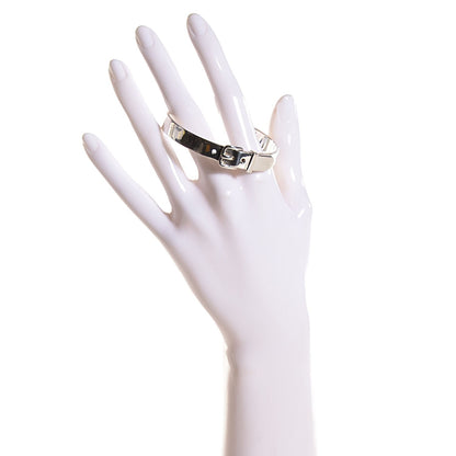 Hermes Sterling Silver Debridee Cuff LG 2 of 5