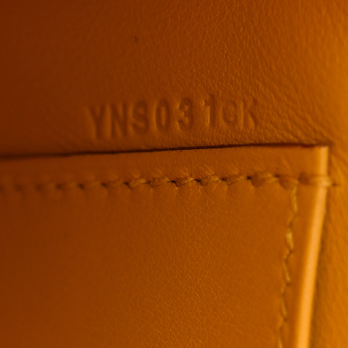 Swift Kelly Pochette Clutch Jaune Ambre