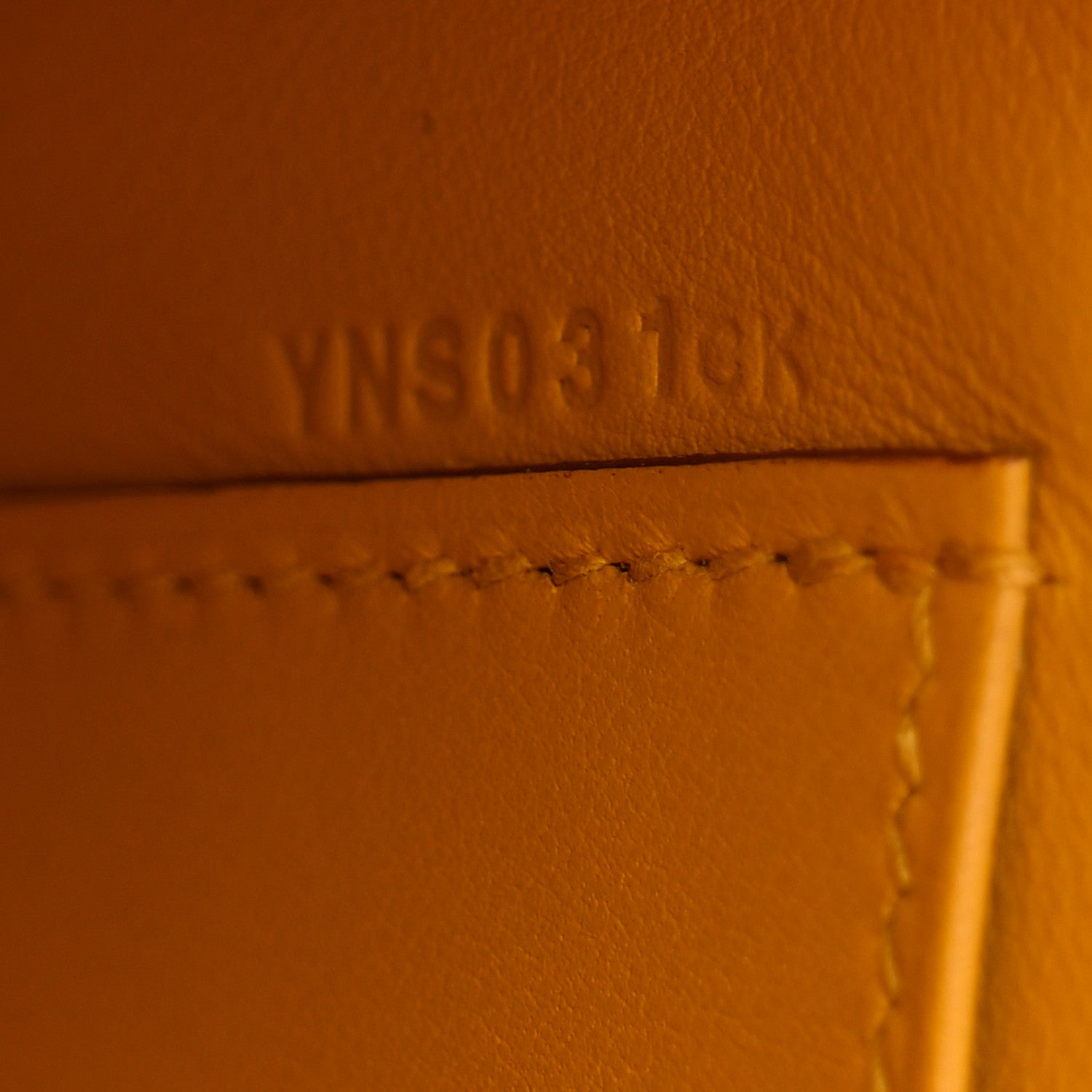 Hermes Swift Kelly Pochette Clutch Jaune Ambre 7 of 11