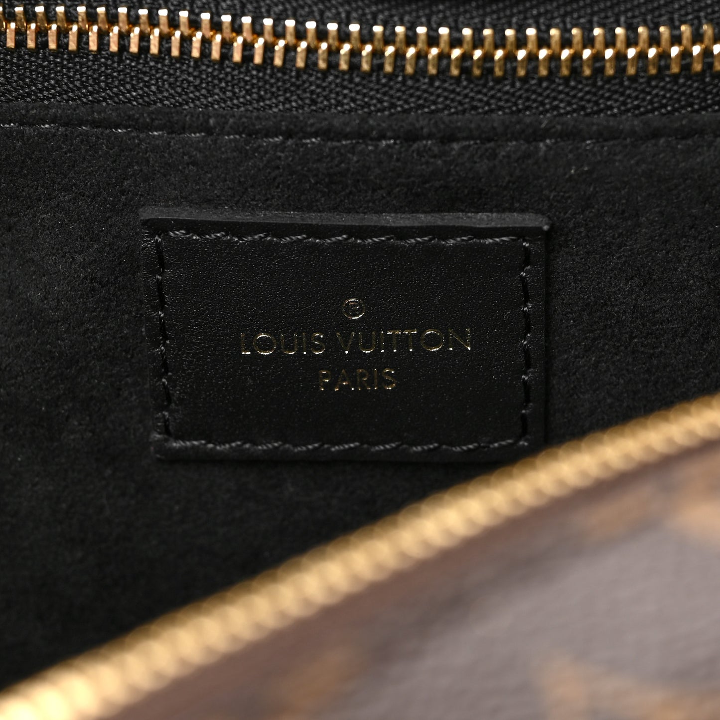 Monogram Petite Malle Souple Black