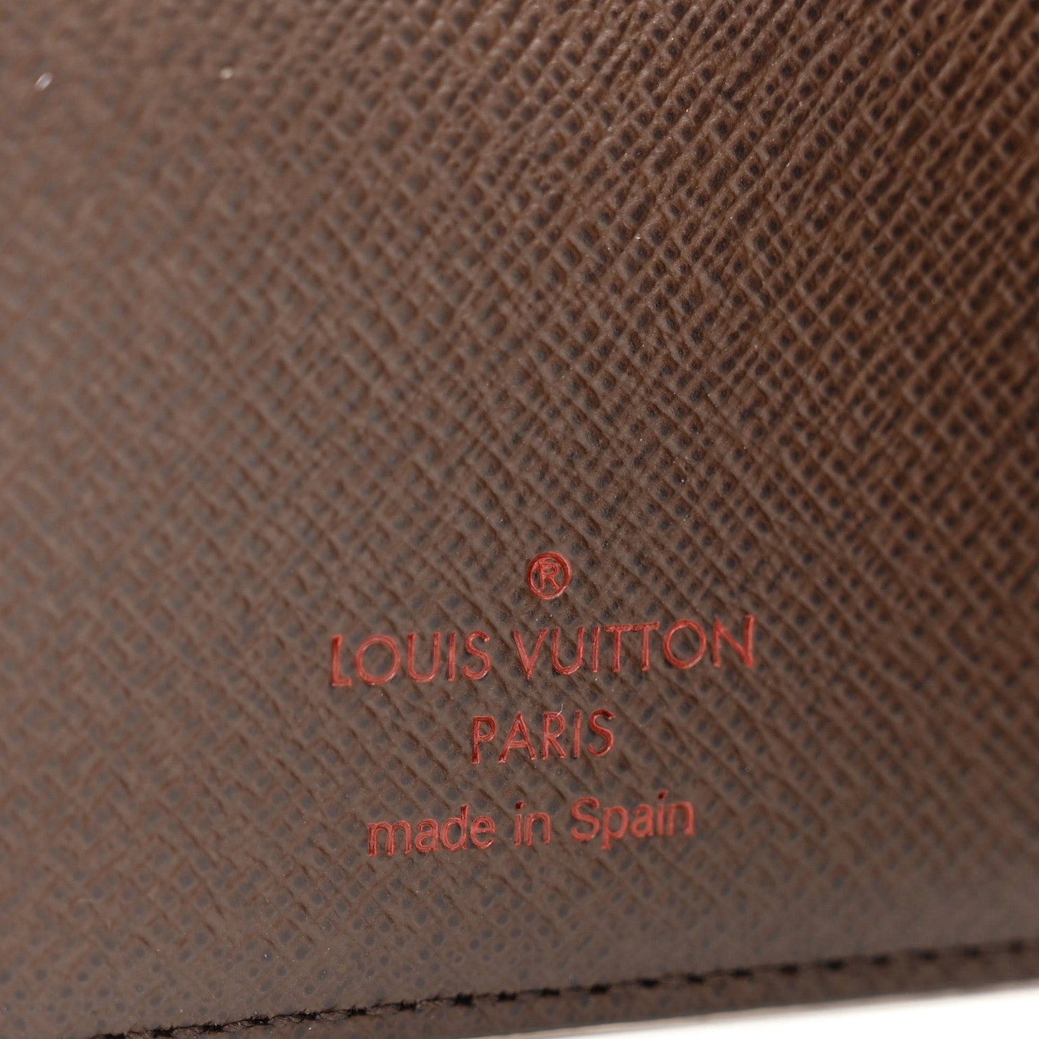Louis Vuitton LOUIS VUITTON Damier Ebene Marco Wallet 6 of 6