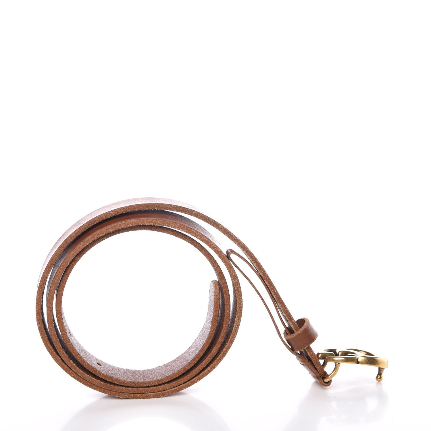 Gucci Faded Calfskin Double G 20mm Belt 85 34 Cuir 7 of 7