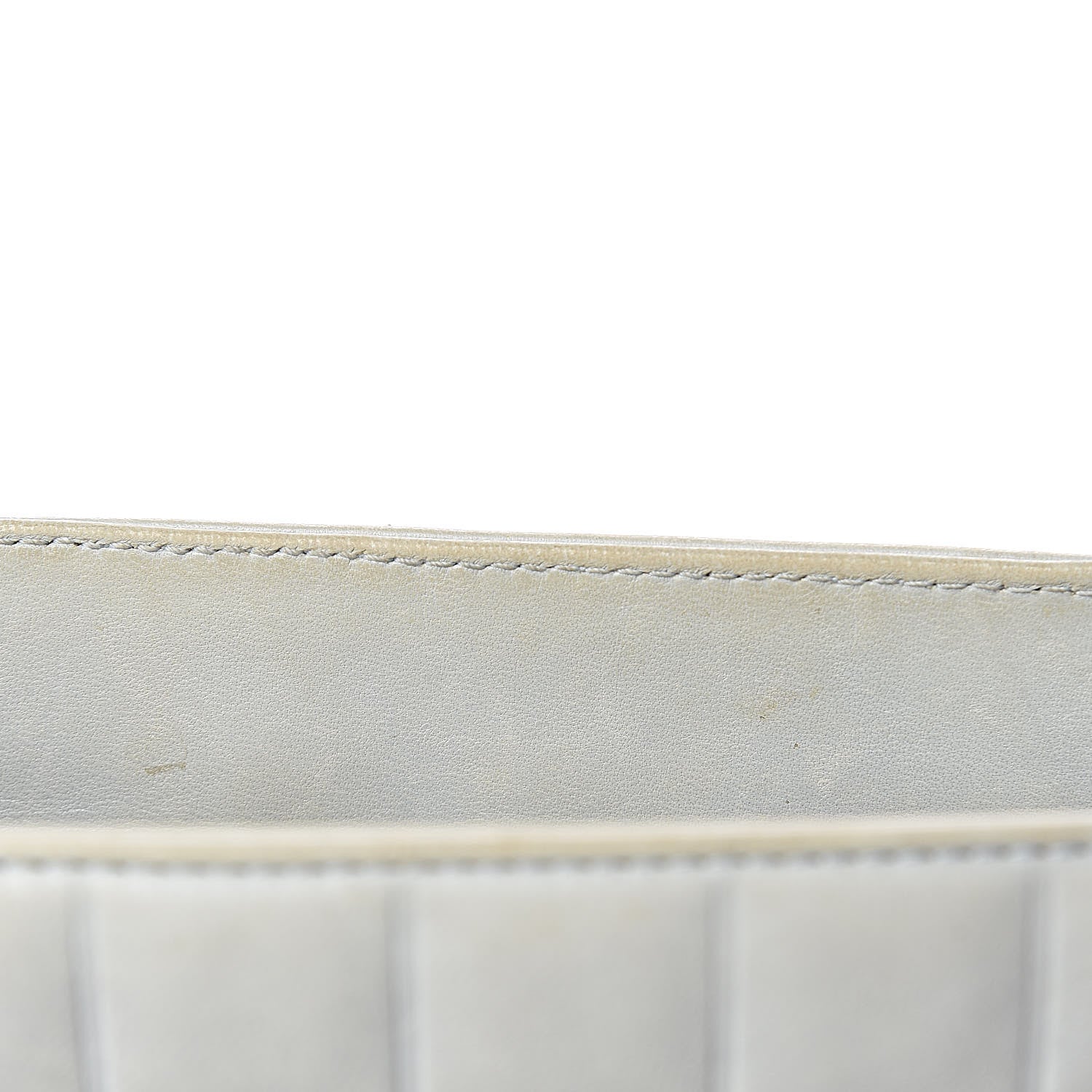 Chanel Lambskin Chocolate Bar Quilted Small Shoulder Bag Light Blue 12 of 24