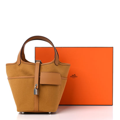 Hermes Toile Goeland Swift Cargo Picotin Lock 18 Sesame 11 of 11
