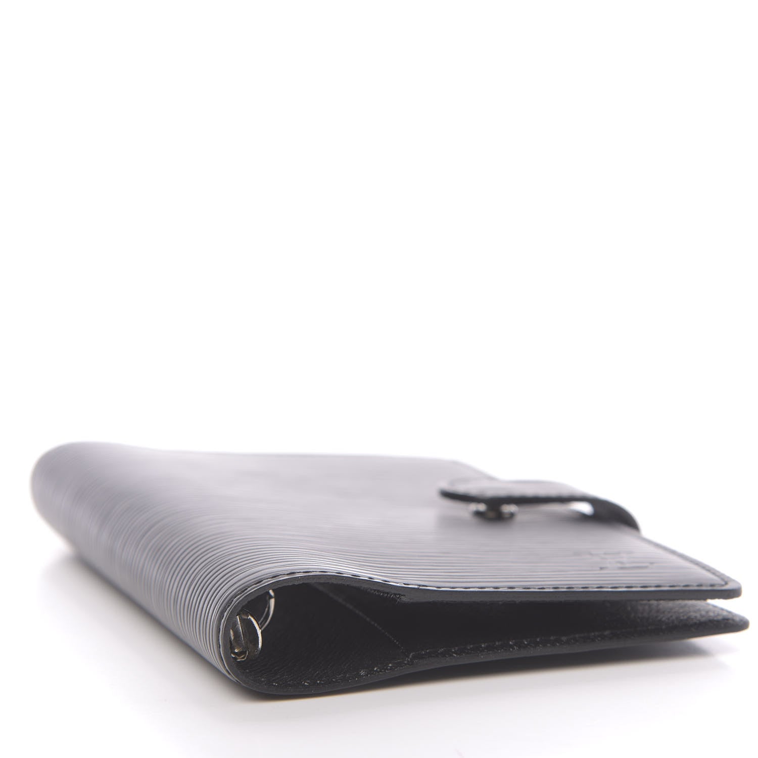 Louis Vuitton Epi Small Ring Agenda Cover Black 4 of 6