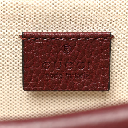 Gucci Dollar Calfskin Crystal Mini Dionysus Shoulder Bag Vintage Bordeaux 6 of 11