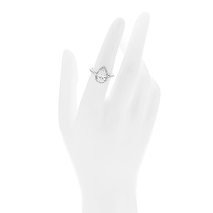 Tiffany Platinum Diamond 2.04ct Soleste Pear Cut Ring 52 6 2 of 7