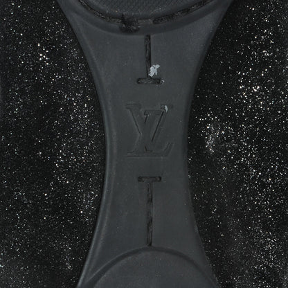 Louis Vuitton Suede Shimmer Whisper Flats 38 Black 7 of 8
