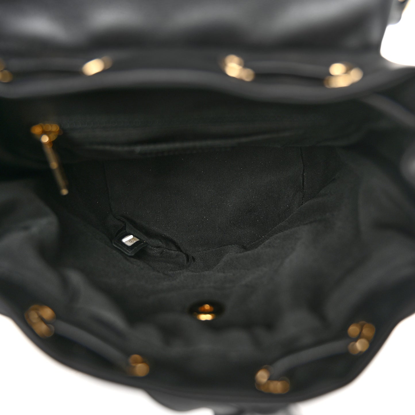 Calfskin Quilted Mini Urban Spirit Backpack Black