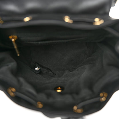 Chanel Calfskin Quilted Mini Urban Spirit Backpack Black 5 of 10