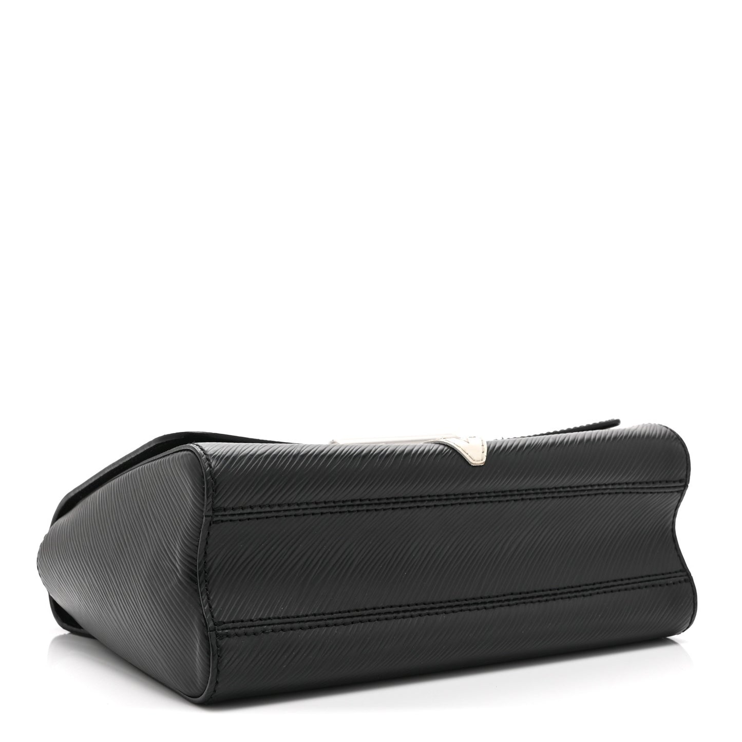 Epi Monogram Twist Shoulder Bag MM Black