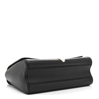 Louis Vuitton Epi Monogram Twist Shoulder Bag MM Black 5 of 11