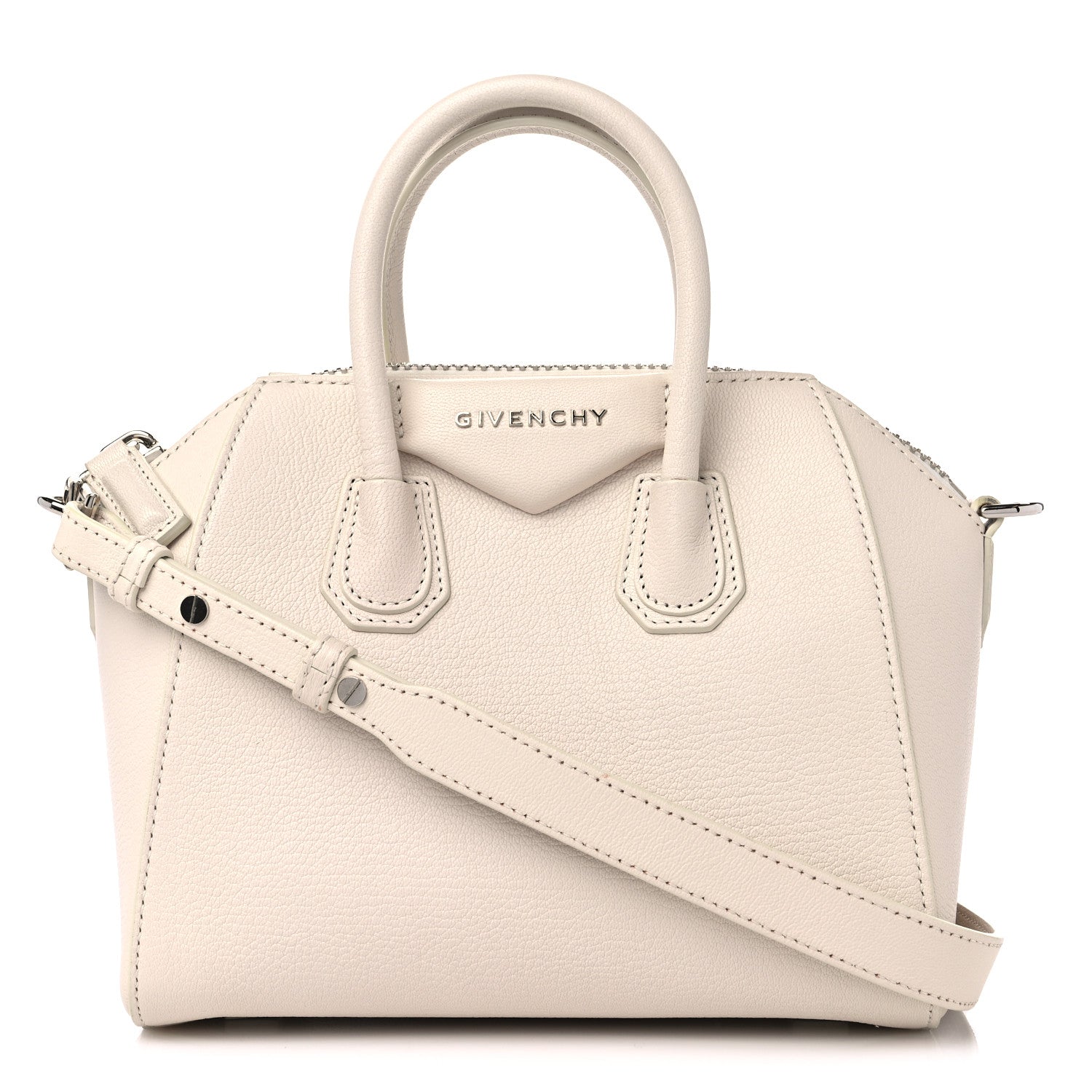 Givenchy Sugar Goatskin Small Antigona Off White 1 of 12