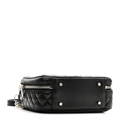 Saint Laurent Lambskin Matelasse Chevron Lunchbox Bag Black 4 of 9