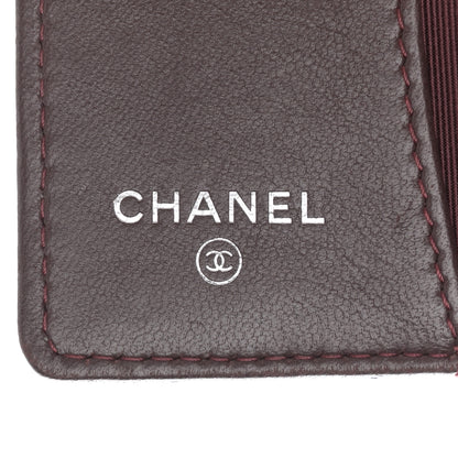 Chanel Lambskin Quilted 6 Key Holder Black 6 of 8